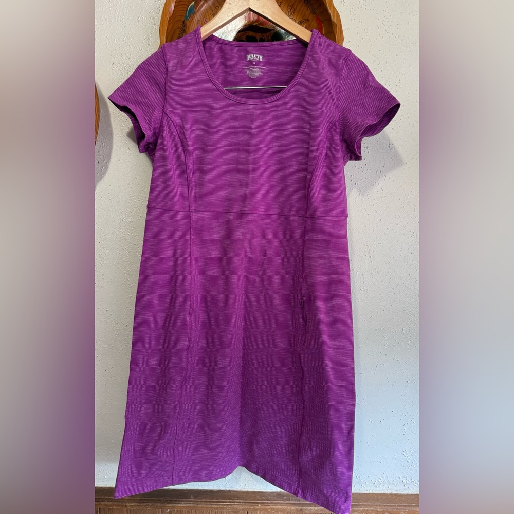 DULUTH TRADING CO. NoGA Classic Short Sleeve Dress Size Small